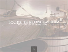 Tablet Screenshot of bocholterbrouwerijmuseum.be